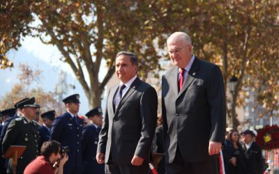 Ceremonia Conmemoración Combate Naval de Iquique y  día de las Glorias Navales en Plaza Arturo Prat de Santiago