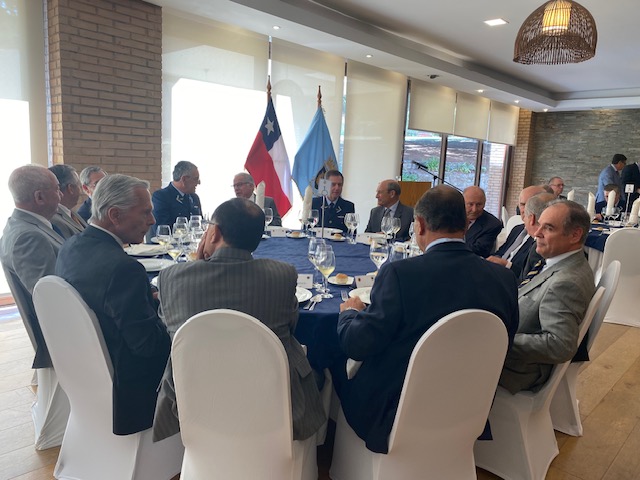 Almuerzo homenaje a la Fuerza Aérea de Chile el día 11 de marzo 2025